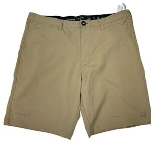 Billabong Adventure Division Surf Trek Shorts Mens Size 36 Khaki‎ Stretch